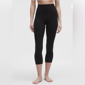 Lululemon High-Waisted Black Leggings Align 23” for Women